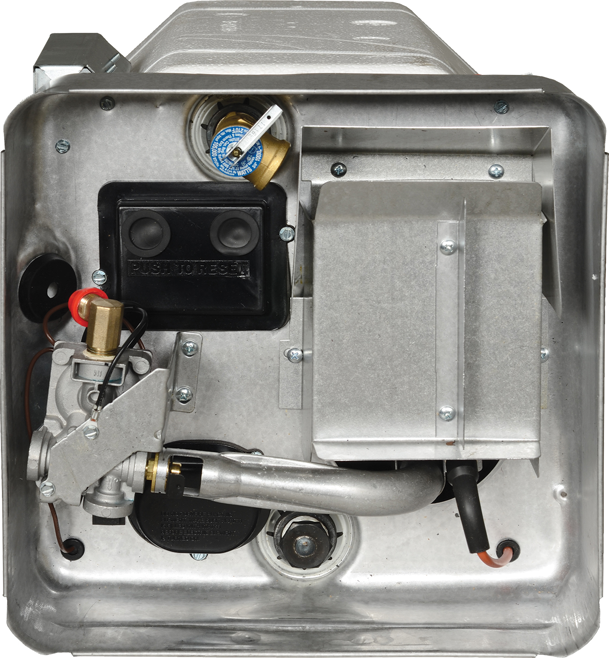 Our RV Park Model has a Suburban Water Heater Model SW16VE Stock No. 5082 and Serial No. 222303935.  More below: