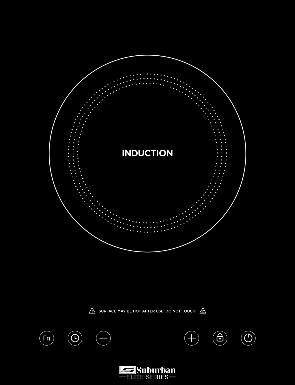 Suburban Glass Induction Cooktop 3308A (Single Burner) Questions & Answers