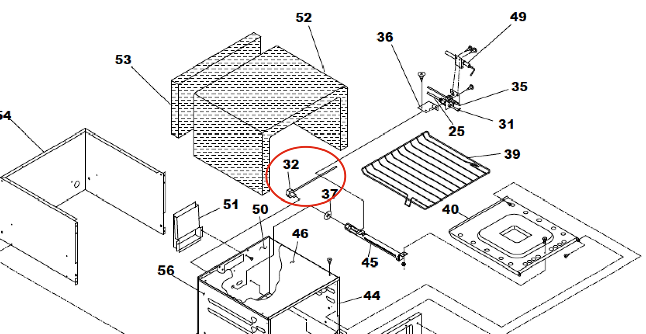 My stove/oven is a Suburban SRNA3SBBM, is the #521090 part the correct piece for this stove?