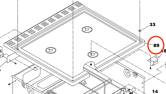 Does the stove top lift off or hinged