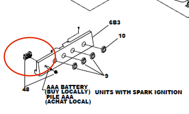 Igniter for Suburban RV Range