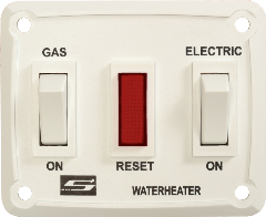 Three wires out of the Rv suburban heater, how to connect to the switch?