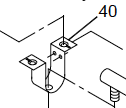 Is the  burner Bracket Assembly # 063244 the same as Suburban Water Heater Burner Mounting Bracket 063444 (SW Serie