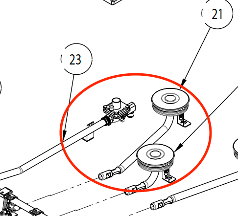 Suburban Stove Burner 011000 (Piezo/Spark Ignition) Left Rear Questions & Answers