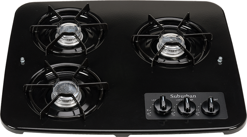 Suburban SDN3 Cooktop Replacement Top (2940ABK) TOP ONLY! Questions & Answers