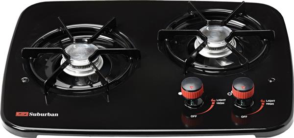 Does not have igniters? People have been waiting for those on a simple 2 burner cooktop!