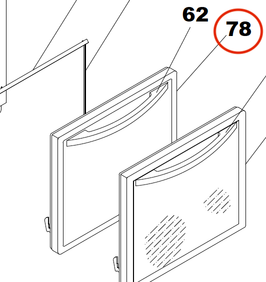 Suburban Range Oven Door 031448 (SRNA3L/SRSA3L) Full Stainless Questions & Answers