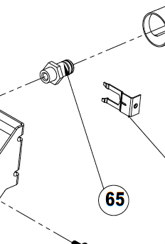 what orfice is required for 6,000 to 8,000 feet for a SW6DE?